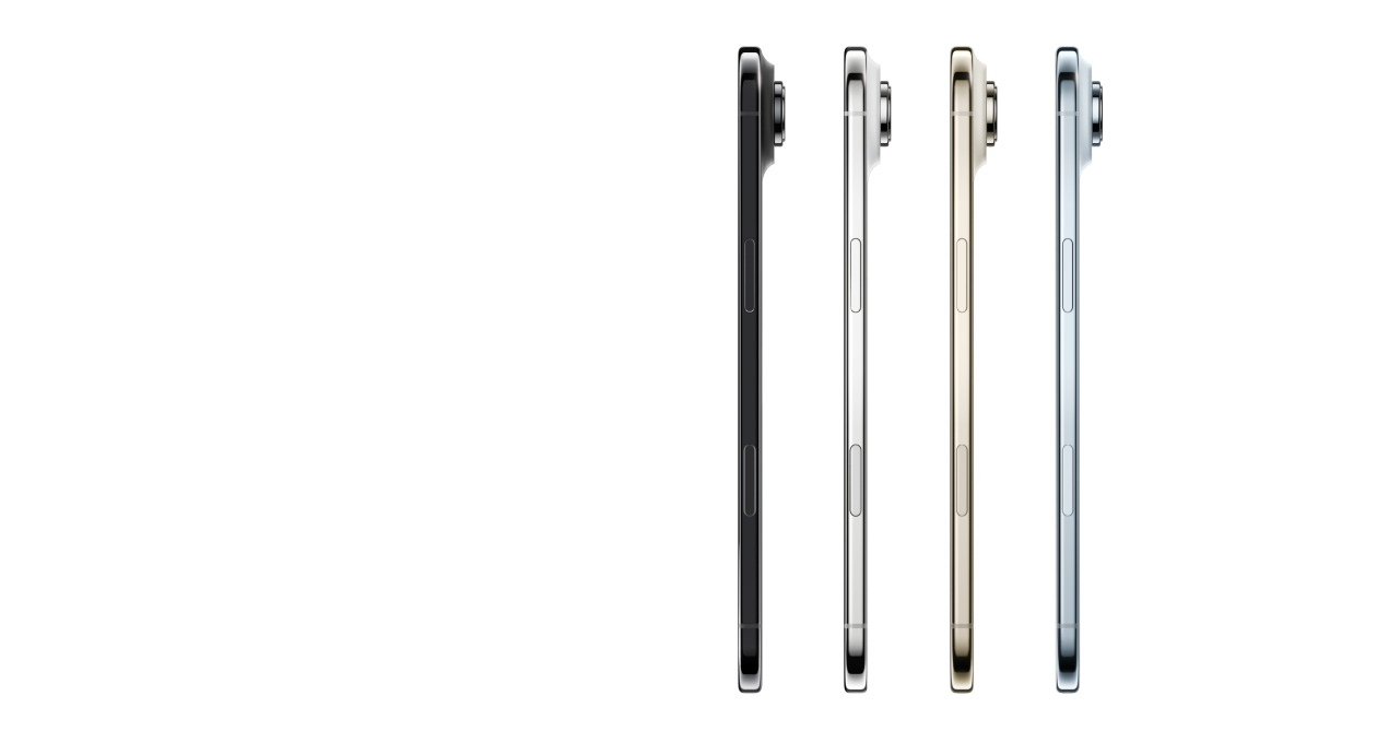 iPhone Air in four finishes