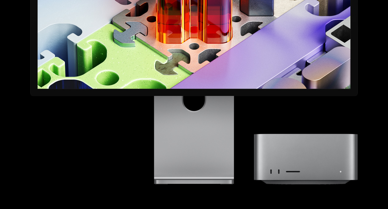 2026 Studio Display XDR design with Mac Studio