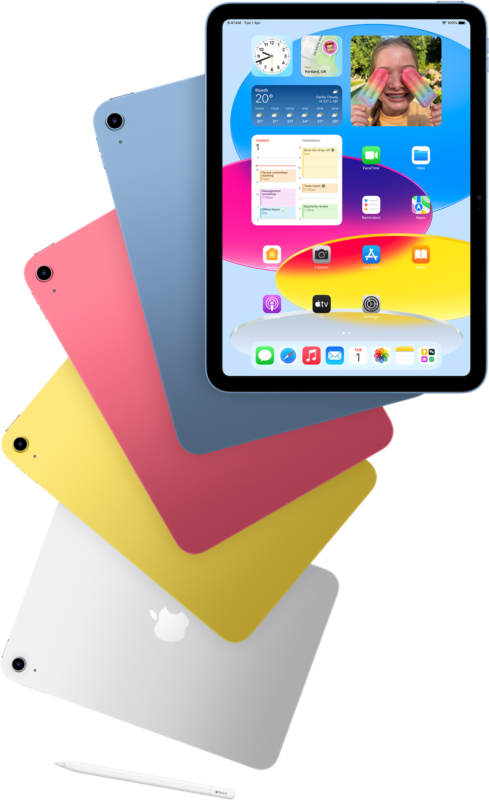 Current 11-inch iPad A16 color lineup