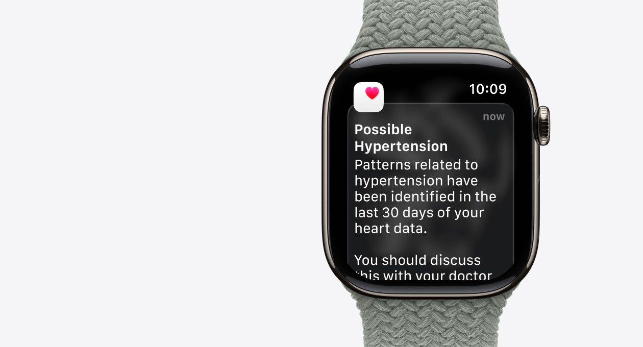 Apple Watch Series 11 possible hypertension notification